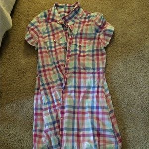 NEW!! Levi's Plaid Mini Dress