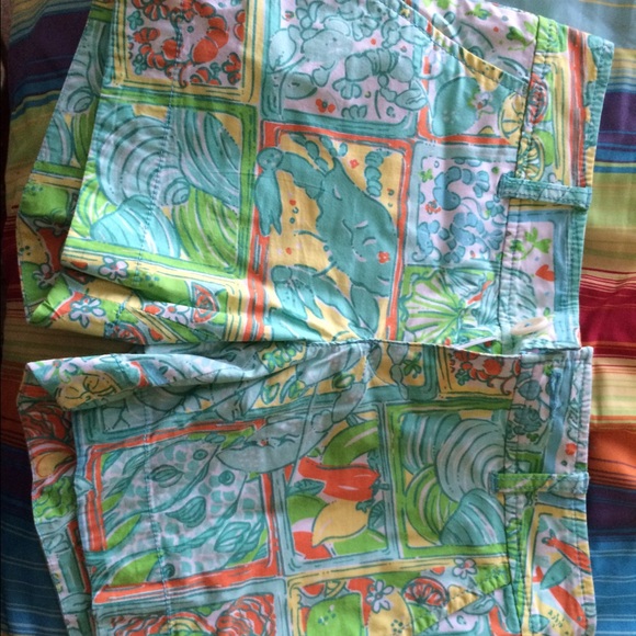Lilly Pulitzer Just Add Lemon shorts