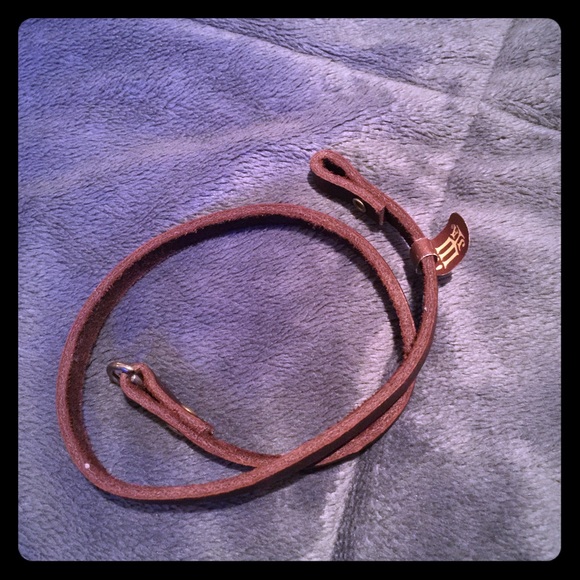 James Avery leather bracelet wrap