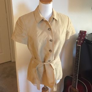 Ann Taylor blouse with tie