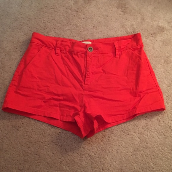 Forever 21 red shorts