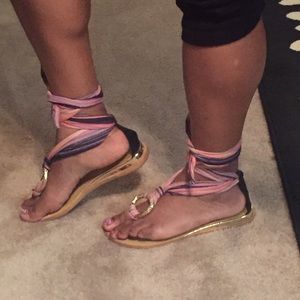 Multi-colored Sandals