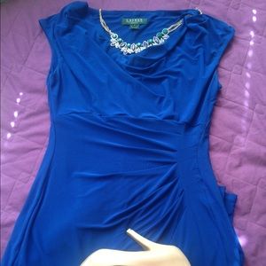 Ralph Lauren Cobalt Dress