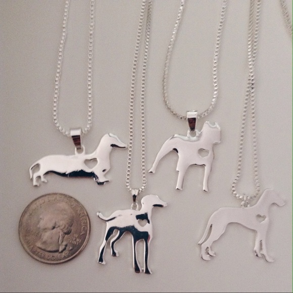 • SALE • Adorable Dog Pendant Necklace • - Picture 3 of 4