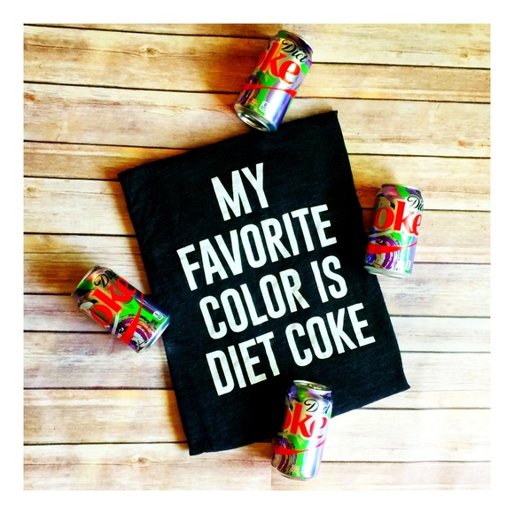 Diet Coke is my favorite color tee - Picture 2 of 4