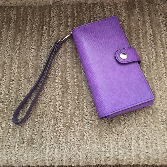 Coach phone wristlet