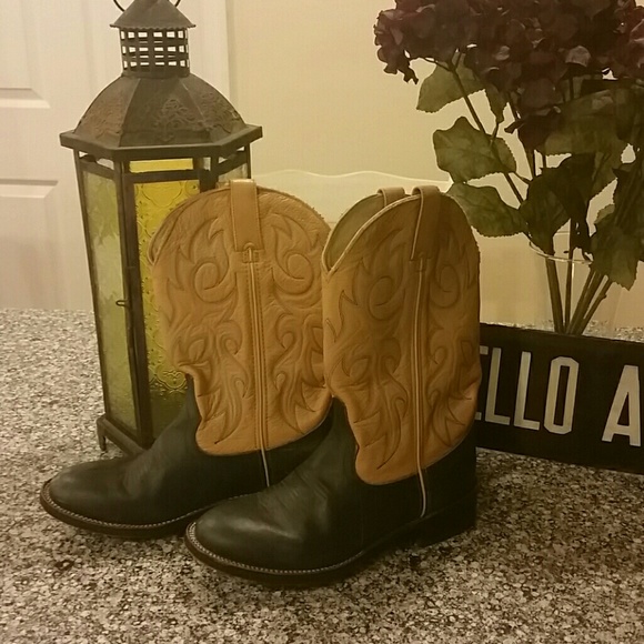 Authentic Leather Cowboy Boots!!!