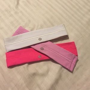 3 Lululemon headbands