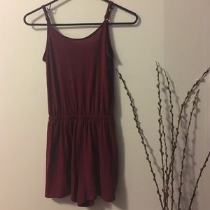 Cute Maroon Romper!