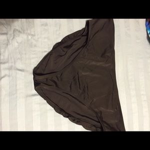 Black hipster bathing suit bottoms-never worn!!