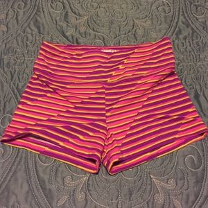 Fun design women's athletic shorts