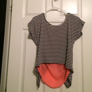 Cute shirt with sheer