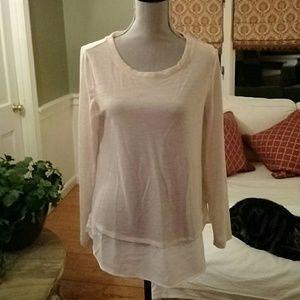 Cotton long sleeve tee