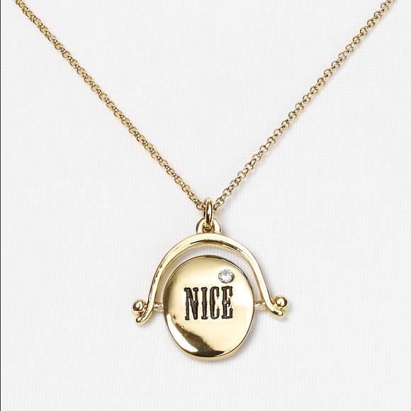 Juicy Couture Nice/Naughty necklace