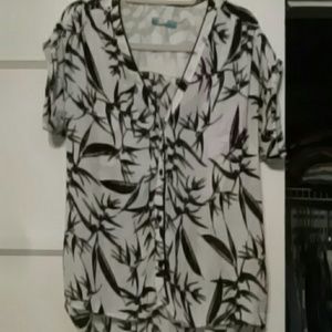 Fun Floral Top by Alice and Olivia