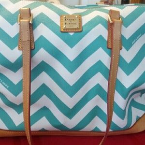 Dooney & Bourke Coated Chevron Tote