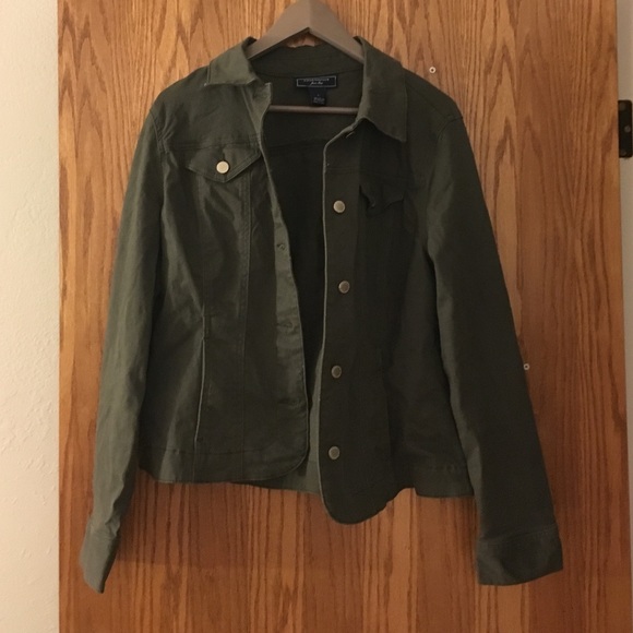 Army green blazer - Picture 1 of 2