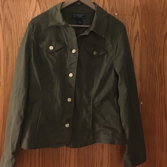 Army green blazer - Picture 2 of 2