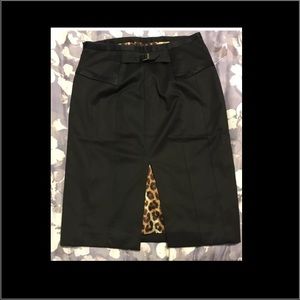 Sexy black high waisted EXPRESS pencil skirt