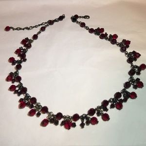 Red Crystal Necklace