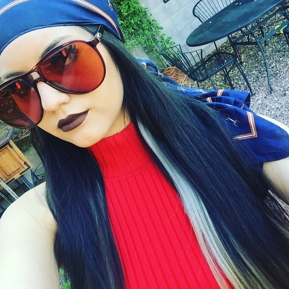 Cache Tops - • Cache • red Silk Top