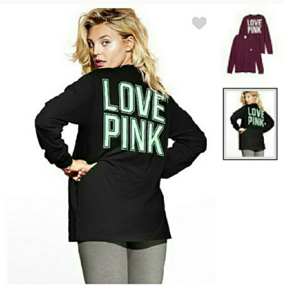 PINK Victoria's Secret Tops - Vs pink campus pocket tee