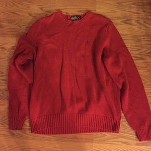 Men's polo sweater
