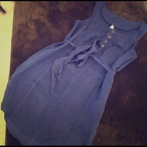 Anthropologie blue dress