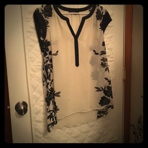Sheet Floral Tunic