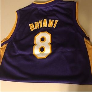 Kobe Bryant #8 Purple LA Lakers Jersey