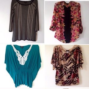 ANY 4 SHIRTS FROM MY CLOSET: 4 for $35