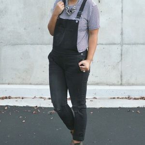 TARGET Distressed Overalls