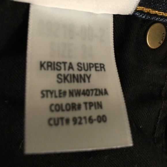 FINALPRICE DONATING5/14 Hudson Krista Super Skinny - Picture 4 of 4