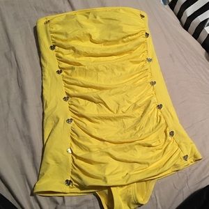 NWOT Juicy Couture strapless bathing suit.