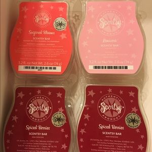 Scentsy bars - Lot of 4