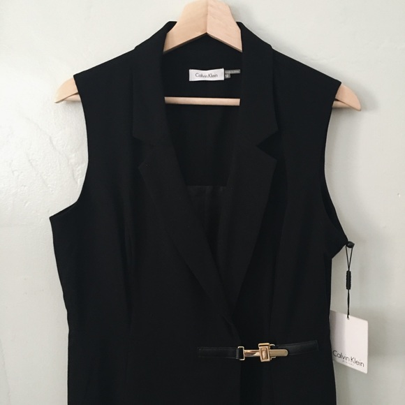 Calvin Klein black waistcoat