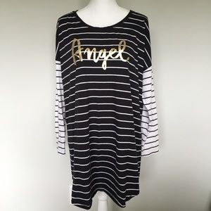 Victorias Secret ANGEL Logo Sleepshirt Night Gown