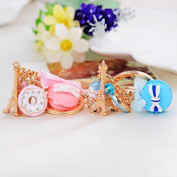 Brand new gorgeous macaroon keychain/pendant