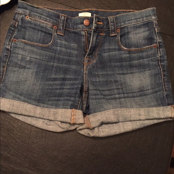 J. CREW jean shorts