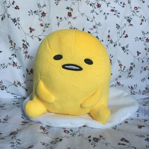 Gudetama sitting plush