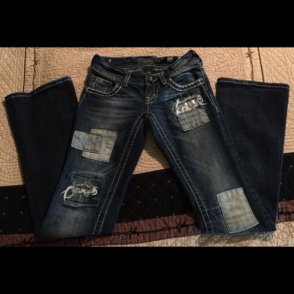 *HTF*Rare Miss Me Size 24 Bootcut open to trades - Picture 2 of 4