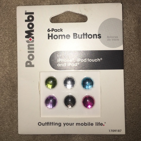 iPhone Crystal Home Buttons💎