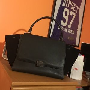 Black Celine Trapeze Bag Black Celine Trapeze Bag