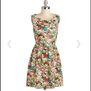 Modcloth: Cutout in the Garden dress