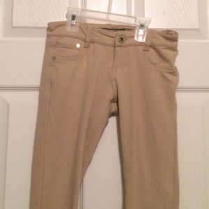 Tan jeggings