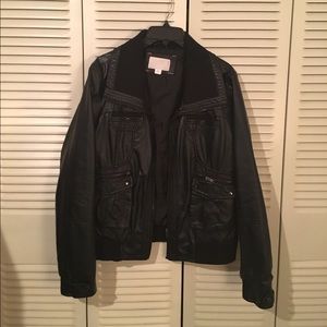 Leather jacket