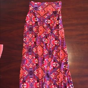 NWT Aztec Maxi Skirt