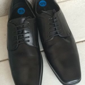 new men's black shoes