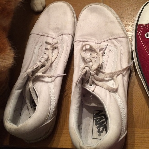 White Vans Men's 11.5!