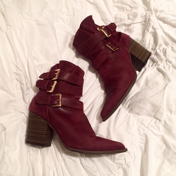 Buckle Ankle Boots